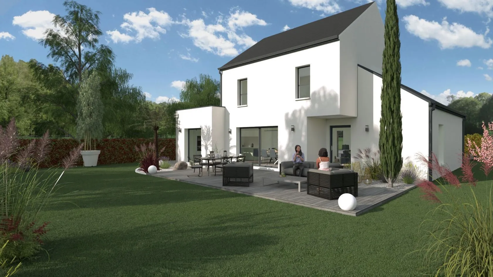 Maison neuve 140 m² à Saint-Denis-en-Val (45560)