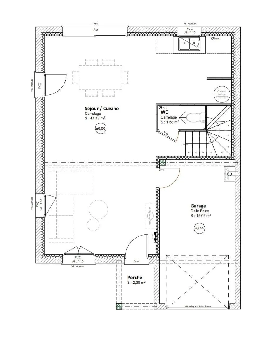Maison neuve 89 m² à Fleury-les-Aubrais (45400)