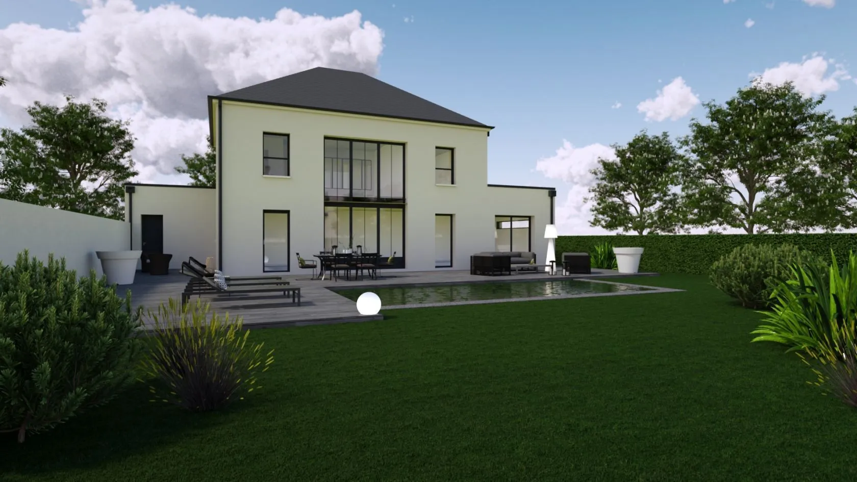 Maison neuve 185 m² à Olivet (45160)