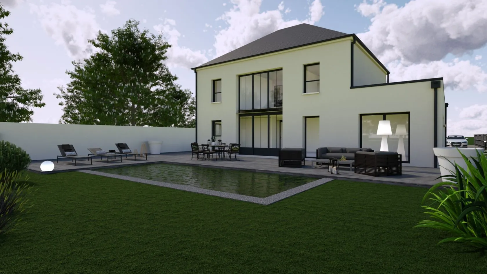 Maison neuve 185 m² à Olivet (45160)