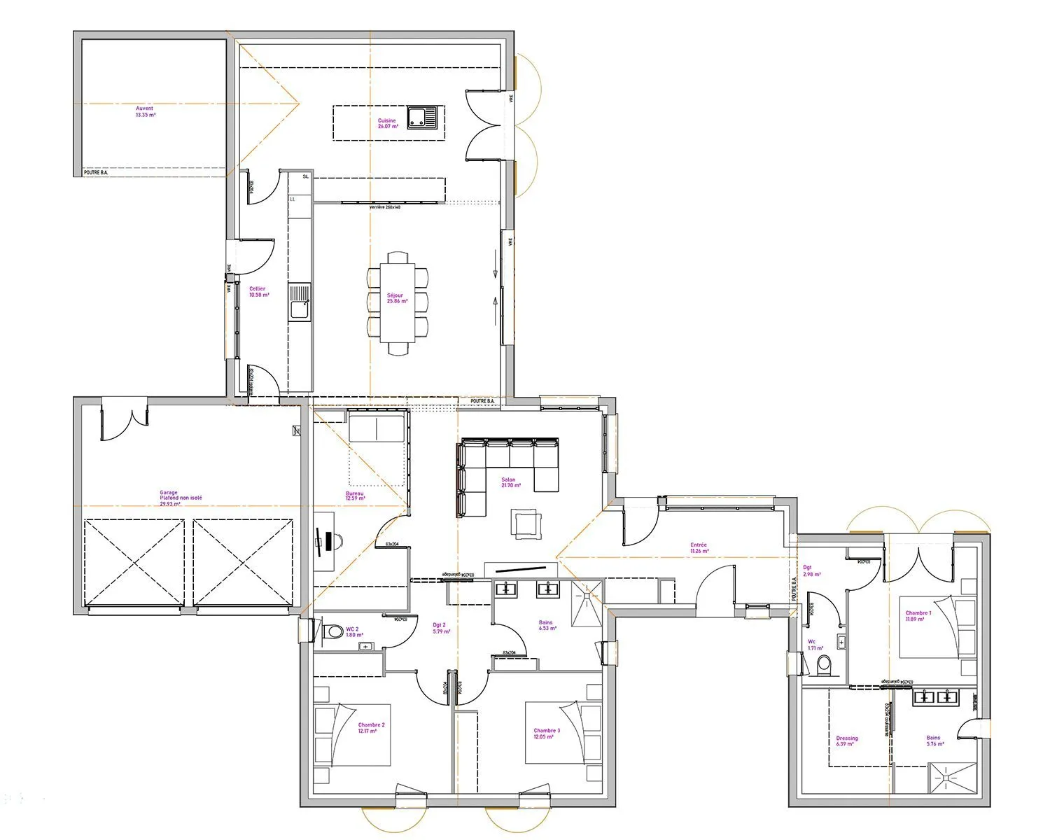 Maison neuve 175 m² à Châtelaillon-Plage (17340)