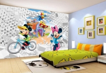 trompe l'oeil Mickey - laboutiquedemei.fr