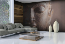 trompe l&#039;oeil Bouddha - e-papier-peint.com