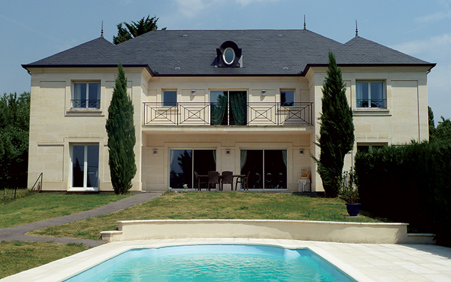 maison avec piscine