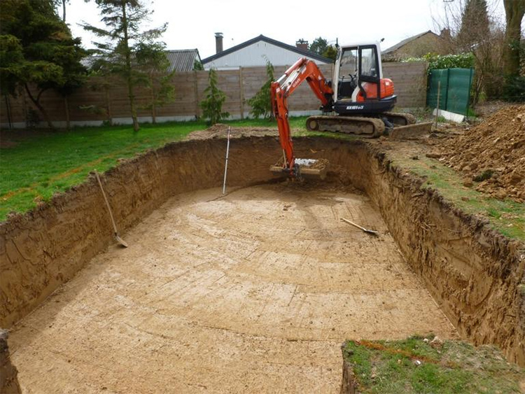 creuser piscine